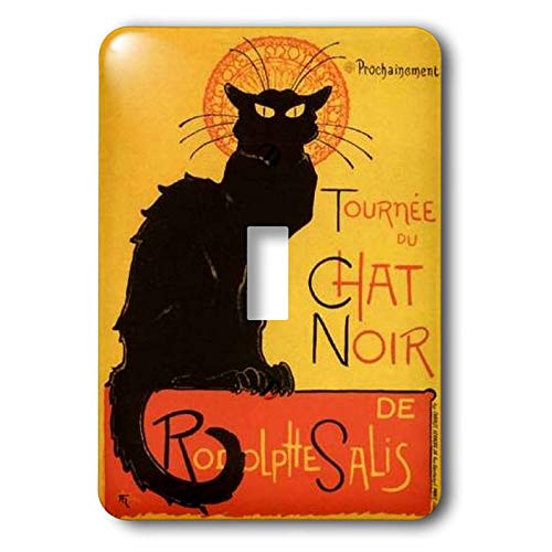 3dRose lsp_24933_1 Cats Le Chat Noir Toggle