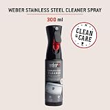 Weber Stainless Steel Cleaner 300 ml for BBQ Surfaces Protects & Cleans view 2