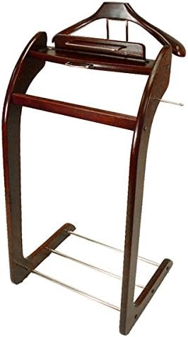 Men's Suit Valet Stand, Brassplated hardware