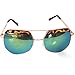 Women's Oversized Polarized Sunglasses Mirrored Wayfarer Sunglasses For Women