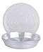 Curtis Wagner 10 Piece Clear Vinyl Plant Saucer, Round