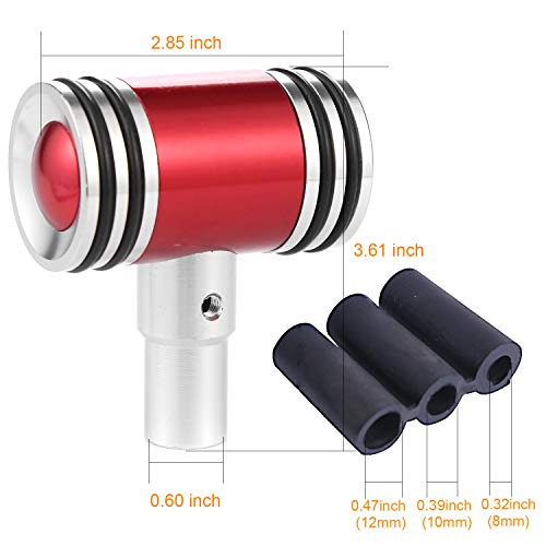 image for Arenbel Gear Shifter Shift Knob Aluminum Alloy Car Shifting Head T Han