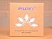 Milesky White Wedding Cotton Handkerchiefs Lace Edges 10 Inches (Pack of 12)