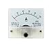 uxcell 85C1 DC 0-100A Rectangle Analog Panel Ammeter Gauge Ampere Meter