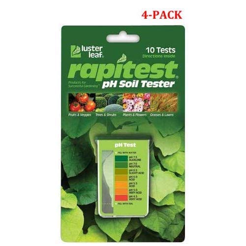 1612 Rapitest pH Soil Tester (Soil Test Kit for pH (4-Pack))