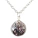 Thank you Gift Glitter Ball Necklace. Hand blown glass globe filled with sparkles layering necklace . For those who spread joy wherever they go. Gift Box and Card included.