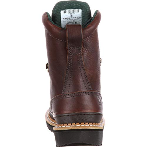 Georgia Boot Men's Georgia Giant G8374 Work Boot,Brown,12 M