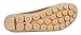 Kunsto Women's Leather Loafer Glove Shoes US Size 8 Camel