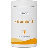 USANA - Vitamin D Maximum Strength 2,000 IU Supplement - 84 Tablets | With 2,000 IU Vitamin D, Vitamin K2, Bone Mineralization, Immune Support, Heart Health and Respiratory Health
