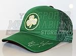 Brian Scalabrine Boston Celtics Signed Celtics Green Hardwood Classics Hat