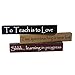 Hearthside Collection Teacher Appreciation Mini Desk Signs - Set of 3