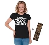 Awkwardstyles Women's Mother Of The Bride T-shirt W Bridal Shirt + Bookmark