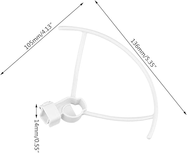 moreoustitory Blade Protection Cover Anti collision Propeller Protector Guard Protective Case Compatible with FIMI X8 MINI Drone mini propeller guard low noise remove cover