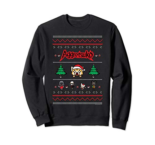 MademarkAggretsuko Ugly Christmas Sweater Rage Sweatshirt SweatshirtOEKO-TEX STANDARD 100