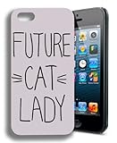 Future Cat Lady Funny Quote Iphone 5 and 5s Case