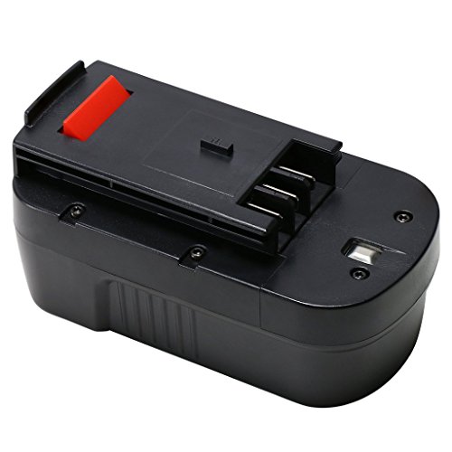 HPB18-OPE 18V 2.0Ah Ni-CD Replacement Battery for Black and Decker HPB18 FSB18 Cordless Power Tools 244760-00 A1718 A18FS18FL Firestorm Black & Decker 18-Volt Battery by REEXBON