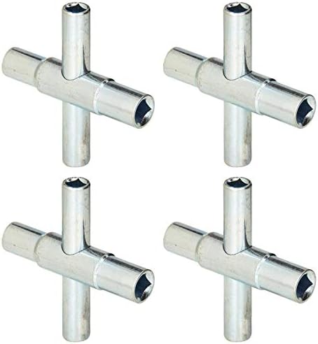 Cobra Products PST154 4-Way Sillcock Key (Fоur Расk)