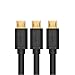 Ugreen Micro USB Cable USB 2.0 A Male to Micro B Sync & Charging Cable, 1.5ft x 3 3 Pack, Black