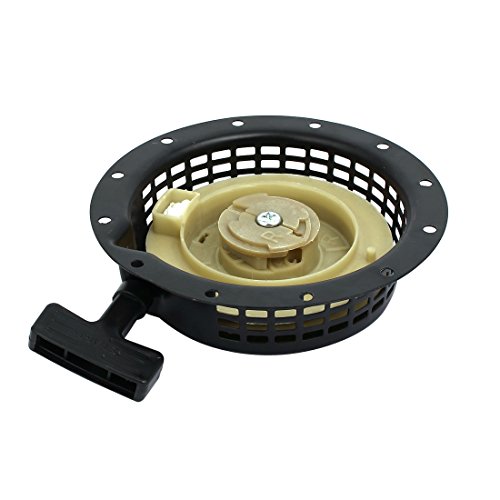 uxcell Recoil Pull Rewind Starter Assembly Generator Accessory Black EF2600