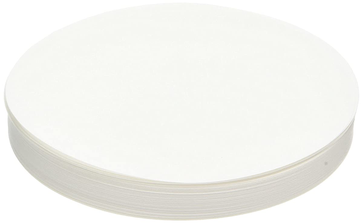 Labsales Grade 601 General Purpose Laboratory Filter Paper, Filtration Lab Supplies, Pack of 100, 70 mm Diameter