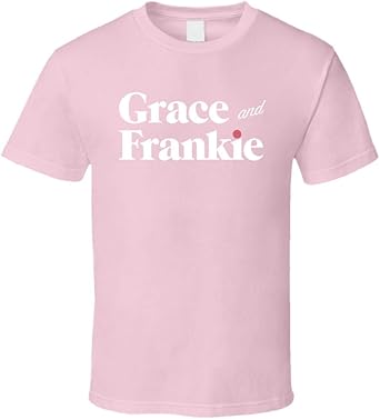 N/Y Grace and Frankie Paul Rudd SNL Skit T-Shirt, Hellrosa: Amazon.de