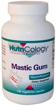 New - NutriCology Mastic Gum - 120 Capsules