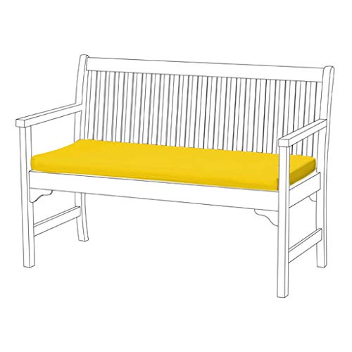 Garden Bench Pad ONLY in Yellow, Bench not included* Comfortable and