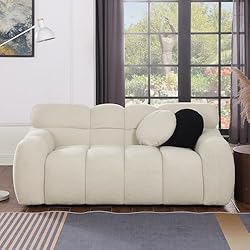 Alberobelo Boucle Sofa for Living Room, Cloud Couch