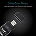 JoyReken 4-Port USB 2.0 Mini Portable Data Hub USB Splitter High Speed for MacBook, Mac Pro/Mini, iMac, XPS, Surface Pro, Notebook, PC, USB Flash Drives, Mobile HDD, and More