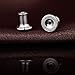 ZowBinBin Magic Earring Backs Locking Secure Earring Backs for Studs Sterling Silver Hypoallergenic Tight Universal Earring Backs Safety Earring Backs Easy Use Tension Earring Backs Nickel Free