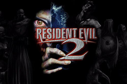 Resident Evil CGC Huge Poster Glossy Finish 2 PS1 Nintendo Gamecube - REE028 (24" x 36" (61cm x 91.5cm))