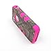 JUSTING@Apple iPhone 5C 3-piece Triple Layer Hybrid Real Tree Camo Hybrid Hard Case Cover (Hot Pink)