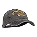 E4hats US Marine Corps Veteran Military Embroidered Washed Cap - Black OSFM