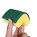 Dickin 10Pcs Home Kitchen Double Layer Soft Strong Water Absorption Dishwashing Sponge Sponges