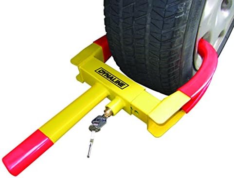 Dynaline Anti-Theft Wheel Lock Clamp Boot Tire Claw Auto Heavy Duty Tire Lock Tire Claw Secure Your Trailer Our Lock