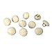 Nakpunar Ivory Lace Bridal Buttons - Set of 10-7/16