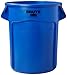 Rubbermaid Brute Trash Container, 20 Gallon, Blue