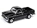 1975 Chevrolet Silverado C10 Fleetside Pickup Truck Midnight Black Limited Edition to 8,500 Pieces 1/64 Diecast Model Car by Autoworld 64232/ AWSP030 B