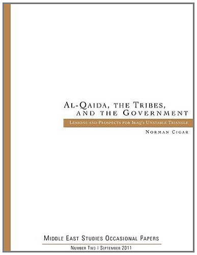Al-Qaida. the Tribes. and the Government: Lessons and Prospects for Iraq's Unstable Triangle (Middle East Studies Occasional Papers Number Two)