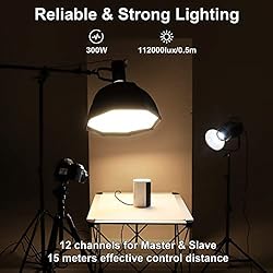GVM 300W Video Light Kit, Continuous Lighting for