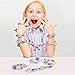 HYH Magic Animal Twist Bracelet 6 PCs Cute Transformable Collectible Twisty Pets Bracelet Children's Pre-Kindergarten Magical Animal Twist Bracelet DIY Toys Set, Birthday Holiday Gifts for Kids,Girls
