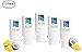 Aloe Cadabra Flavored Personal Lubricant and Vaginal Moisturizer, Organic Edible Aloe Lube for Men, Women and Couples, Non-Staining, pH Balanced, Toy Compatible (Pina Colada, 2.5 Ounces, 5 Pack)