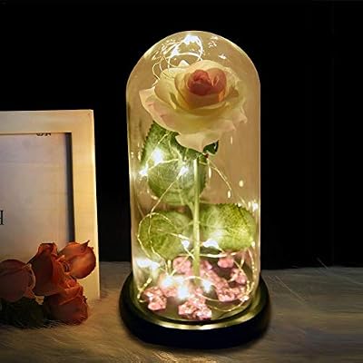 Couverture En Verre Rose Fleur éternelle De La Fête Des Mères