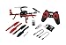 RC Logger Eye One Xtreme 6-Axis Auto-Balancing Quadcopter with Brushless Motors, Including 2,4 GHz Remote Control, PPM Compatible