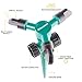 Milemont Garden Sprinkler Lawn Irrigation System 360 Degree Rotating Lawn Sprinkler Automatic Garden Water Sprinkler
