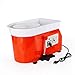 25CM Pottery Wheel Pottery Forming Machine 350W Electric Pottery Wheel DIY Clay Tool Ceramic Machine Work Clay Art Craft DIY (Orange)