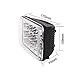 (4 pcs) Rectangle 4x6 inch LED Headlights High Low Beam H4 Plug H4651 H4652 H4656 H4666 H6545 for Peterbil Kenworth Freightinger Ford Probe Chevrolet Oldsmobile Cutlass