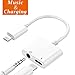Lightning Adapter Headphone Jack Dongle for iPhone 7/7Plus 8/8Plus iPhone X 10 iPod/iPad.Converter Earphone to 3.5mm Adaptor Accessories Cable Music and Charger Volume Control Compatible iOS11 or Late