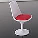 Dovewill 1:12 Scale Metal Tulip Chair Swivel Chair for Dollhouse Miniature Decor
