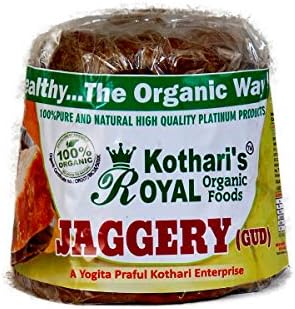 Kothari's Royal Organic Foods And Essential Oil Jaggery, 500 gm